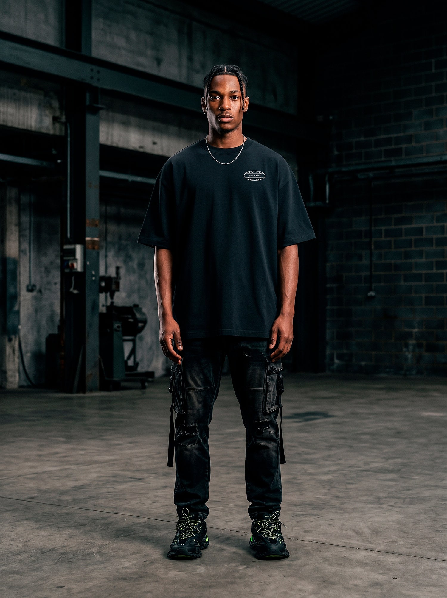Heavyweight Boxy Blank Tee - Frente Lookbook