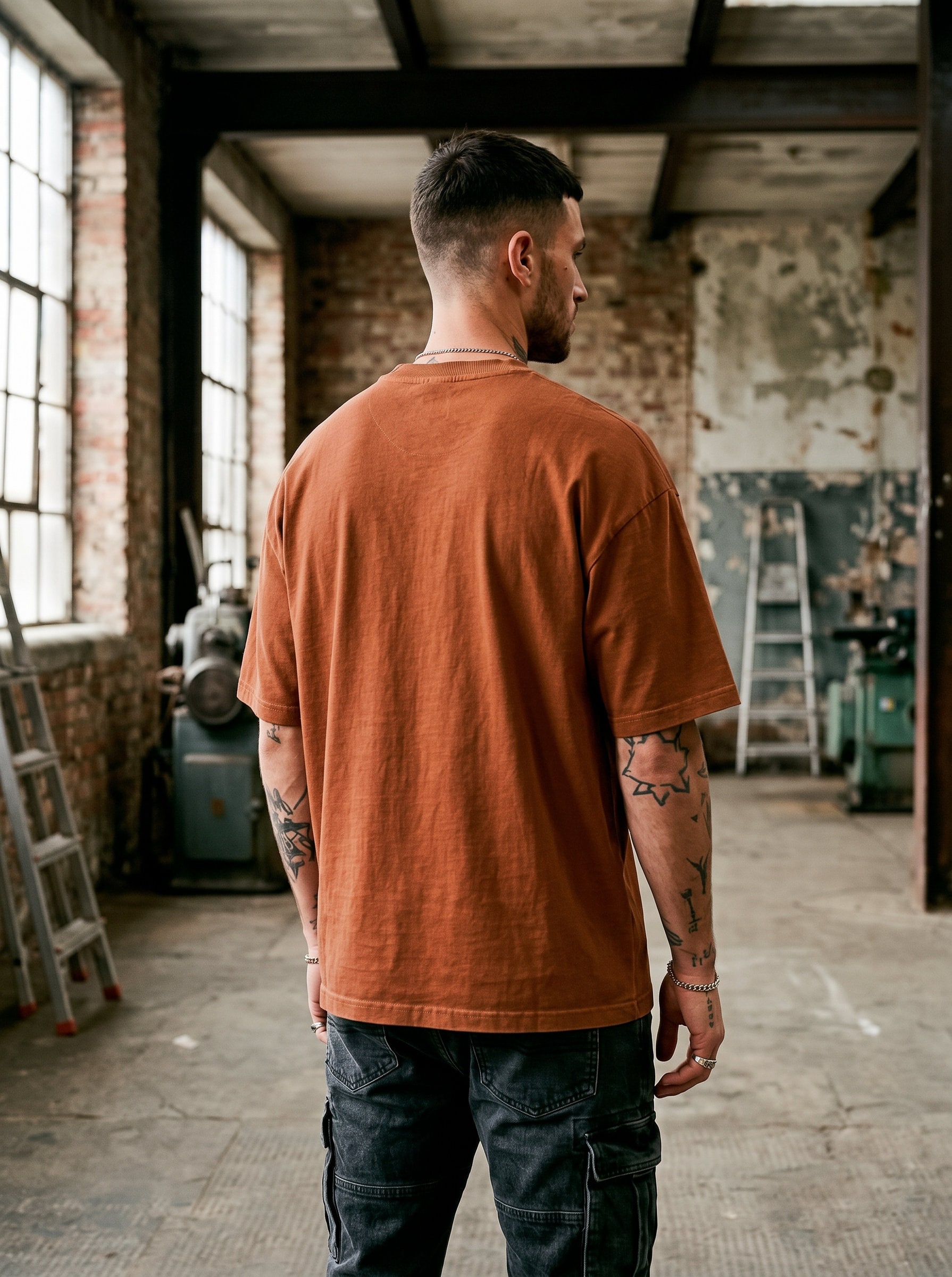 Heavyweight Boxy Blank Tee - Costas Lookbook